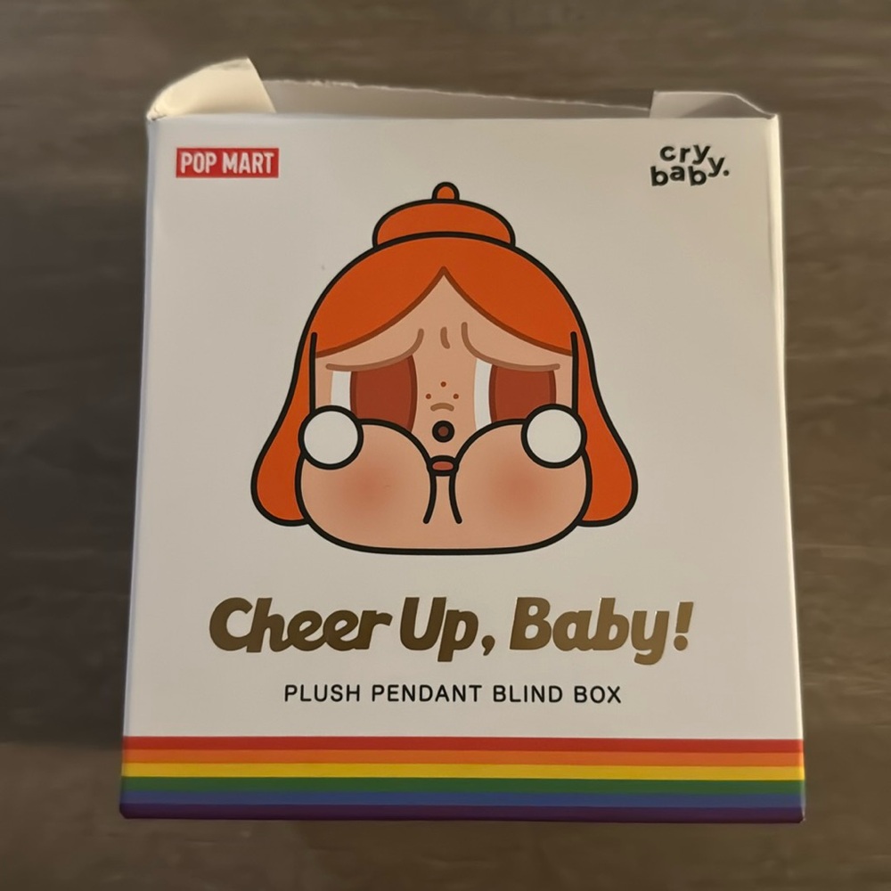 Pop mart cheer up baby! Plush pendant